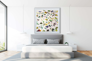 GREEN RAINBOW - Paper Painting by NOVOCUADRO ART COMPANY - view 3